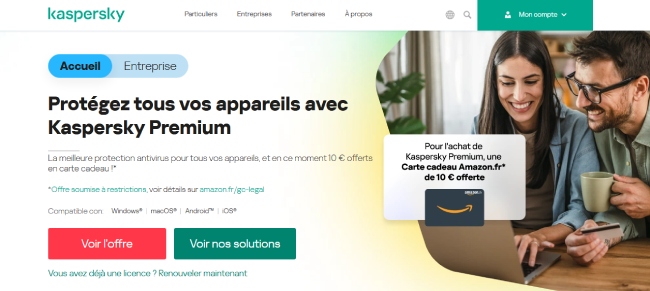 Kaspersky protège tous vos appareils